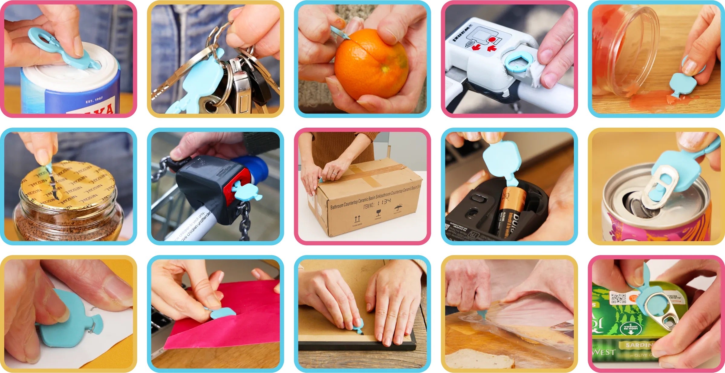 Keysie Nail Saver Patterned Pot Luck.