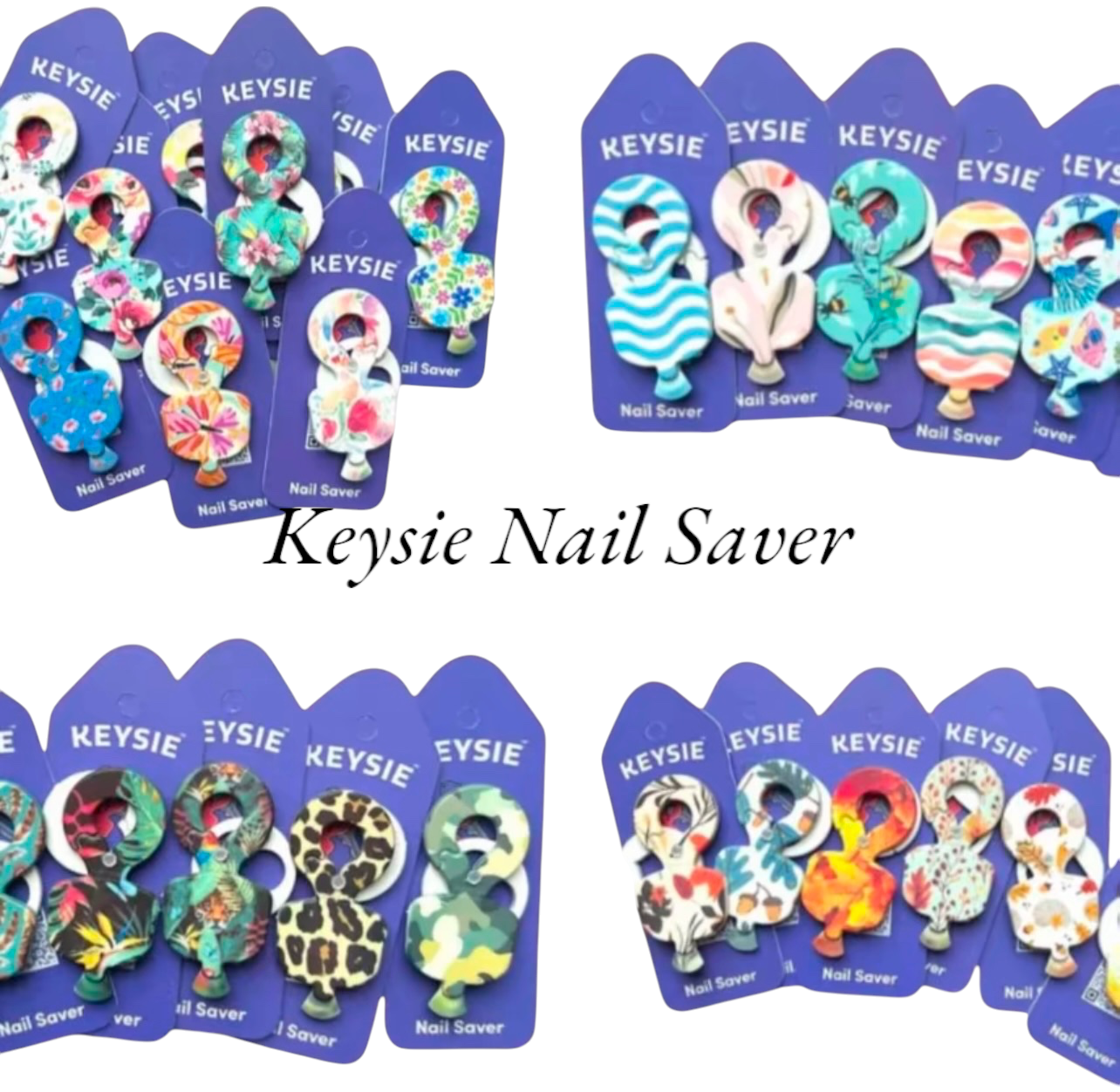Keysie Nail Saver Patterned Pot Luck.